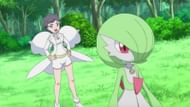 Diantha and her ace (Image via OLM, Inc)